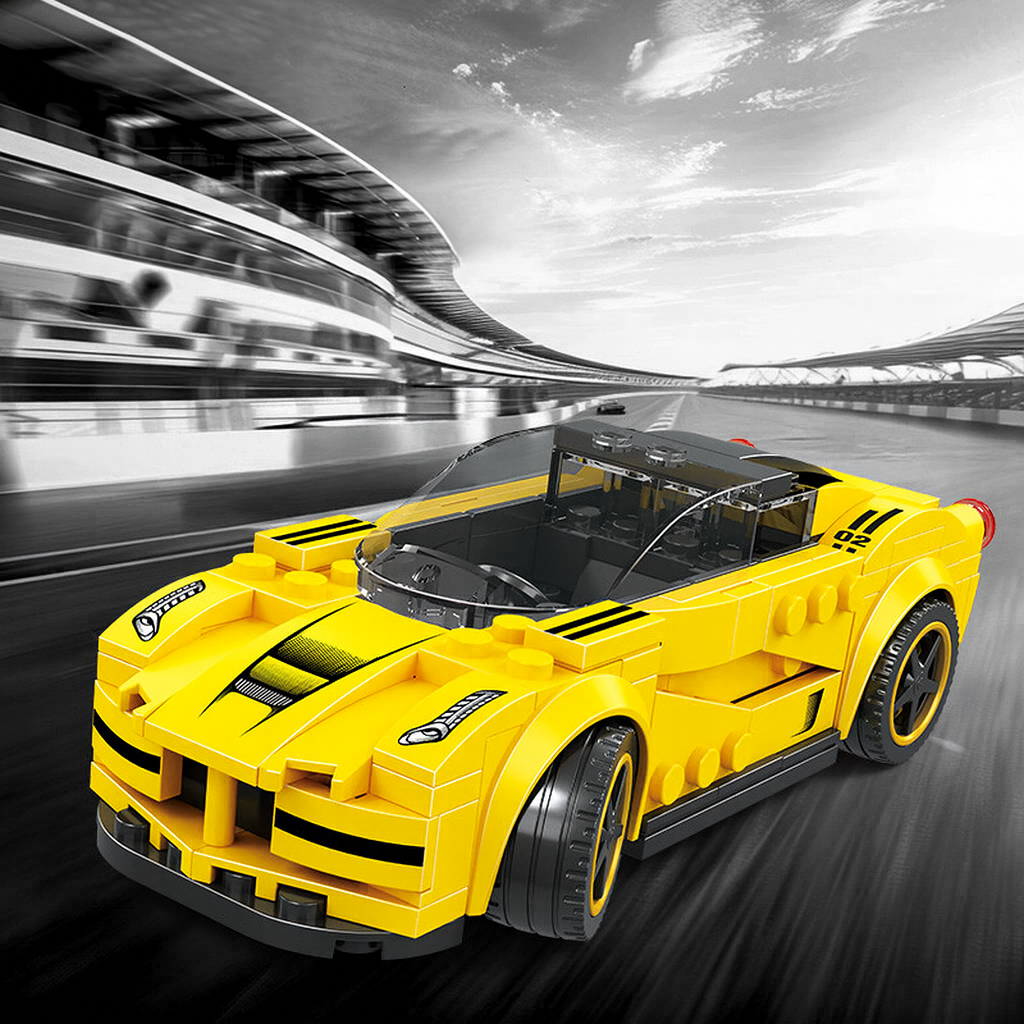 Sport Car, Yellow Color